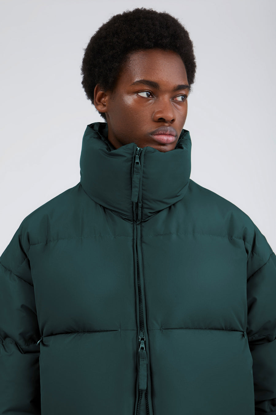SWISS WASTE JACKET (unisex) – short, forest