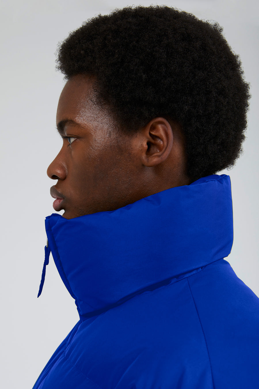 SWISS WASTE JACKET (unisex) – short, Yves-Klein-blue