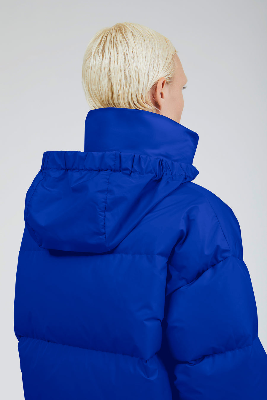 SWISS WASTE JACKET (unisex) – short, Yves-Klein-blue