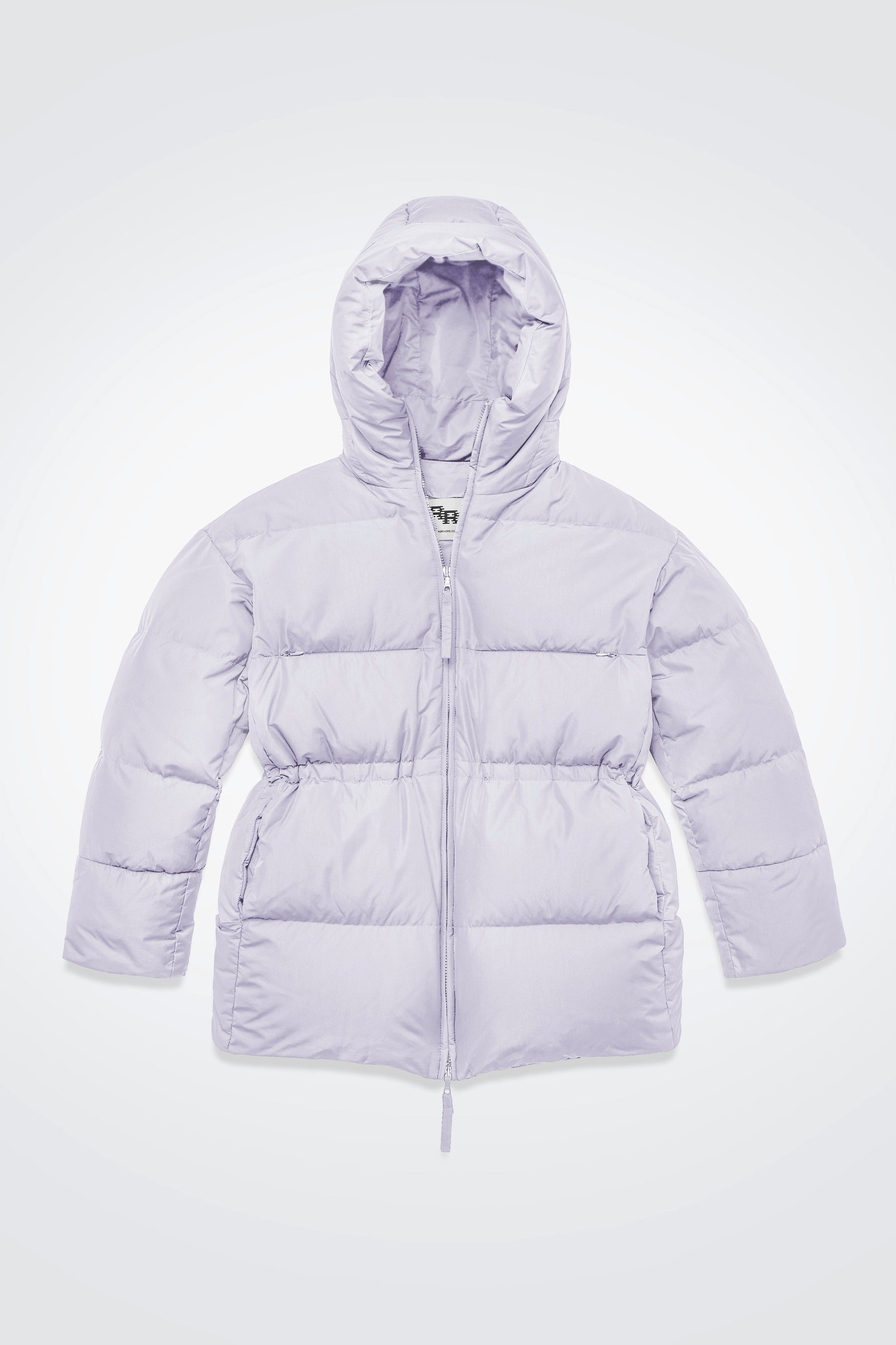 SWISS WASTE JACKET (unisex) – long, off-lavender – ROUND RIVERS