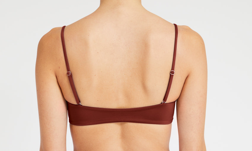 TOP – bandeau, fired brick – Back