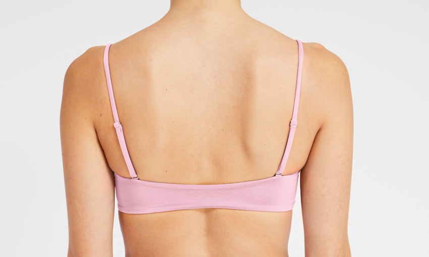 TOP – bandeau, pink – Back