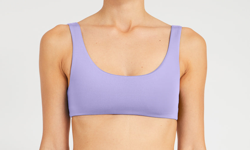 TOP – sporty, lavender – Front