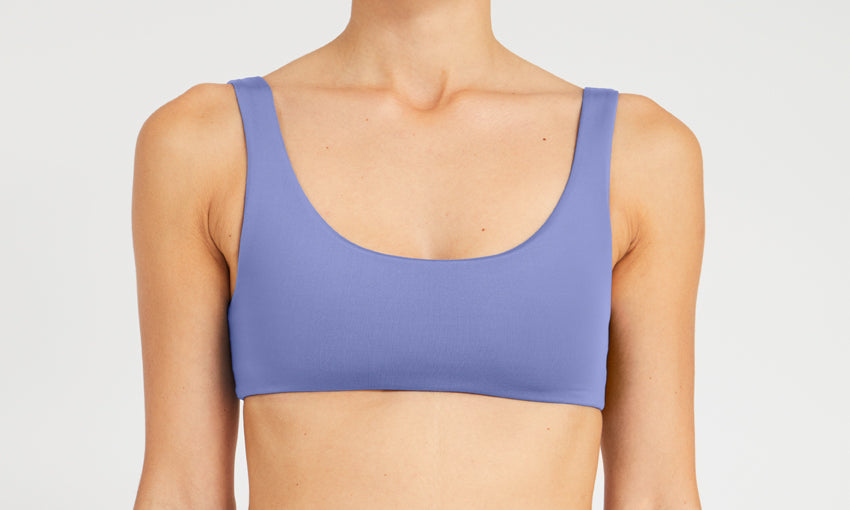 TOP – sporty, blue – Front