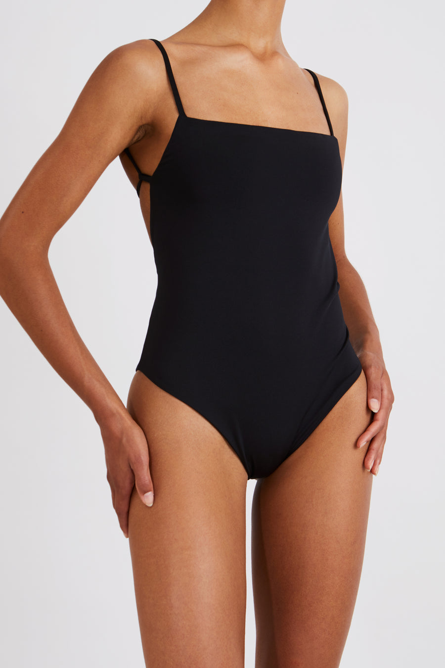 Swimsuit – edgy, black