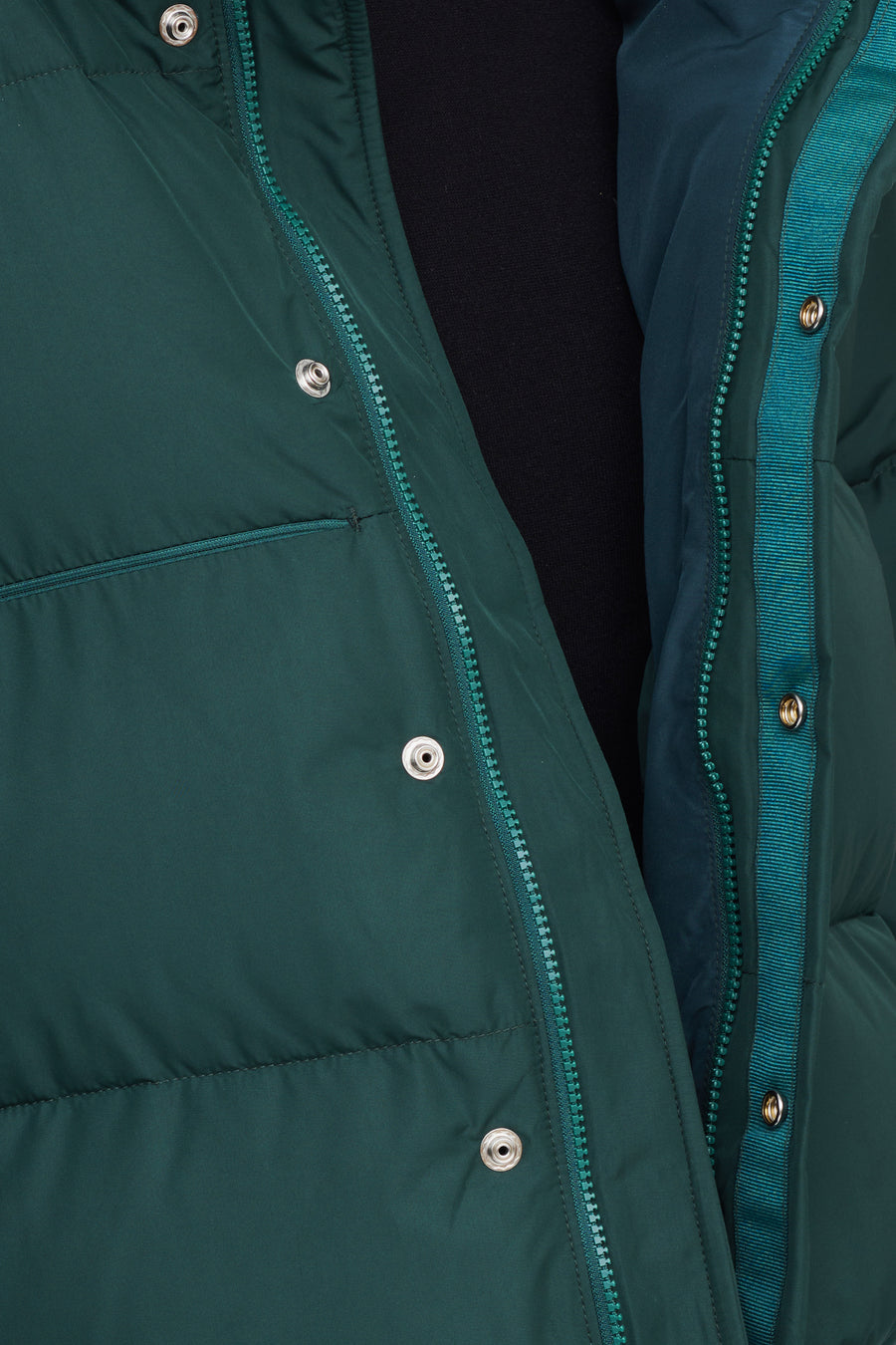 SWISS WASTE JACKET (unisex) – cropped, forest