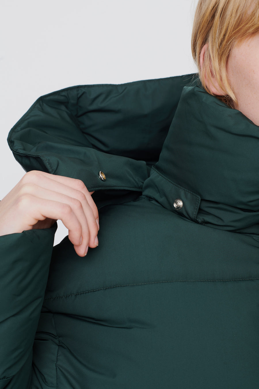 SWISS WASTE JACKET (unisex) – cropped, forest