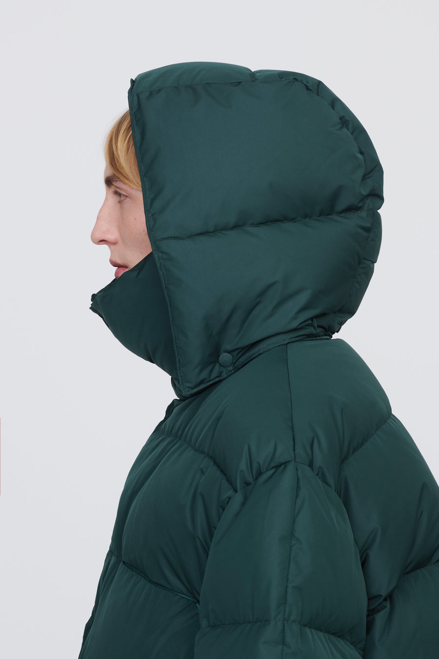 SWISS WASTE JACKET (unisex) – cropped, forest