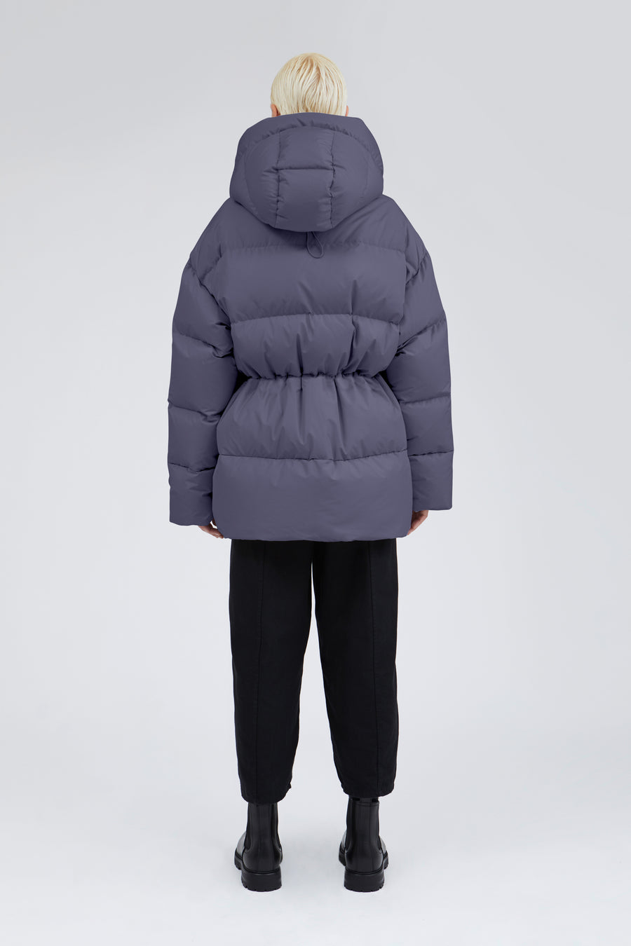 SWISS WASTE JACKET (unisex) – long, comet