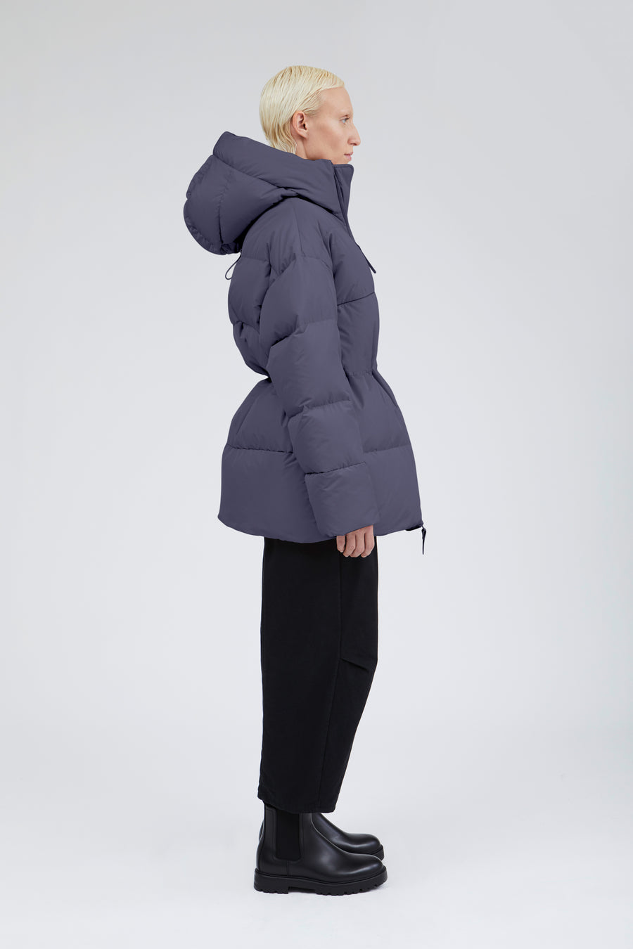 SWISS WASTE JACKET (unisex) – long, comet