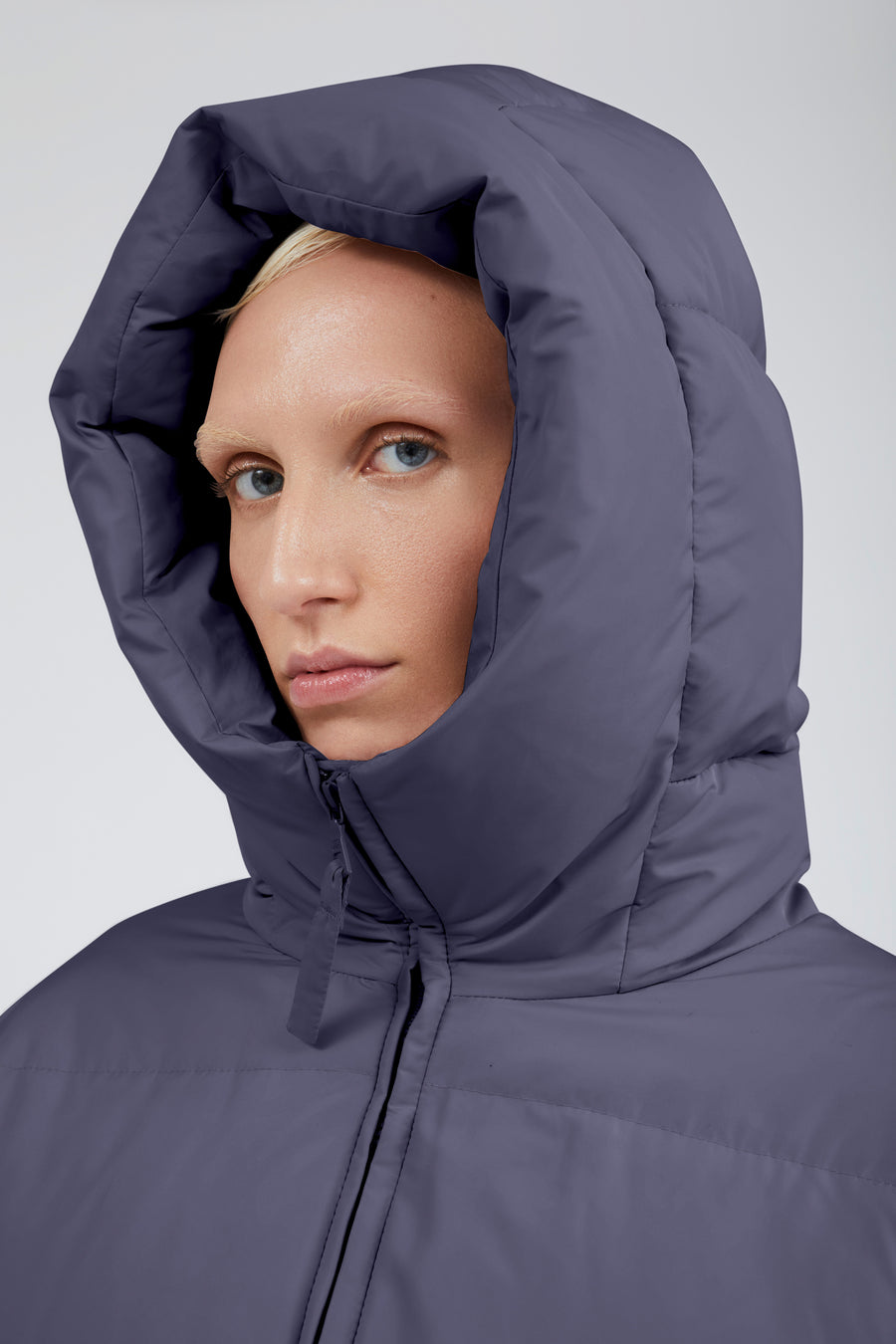 SWISS WASTE JACKET (unisex) – long, comet