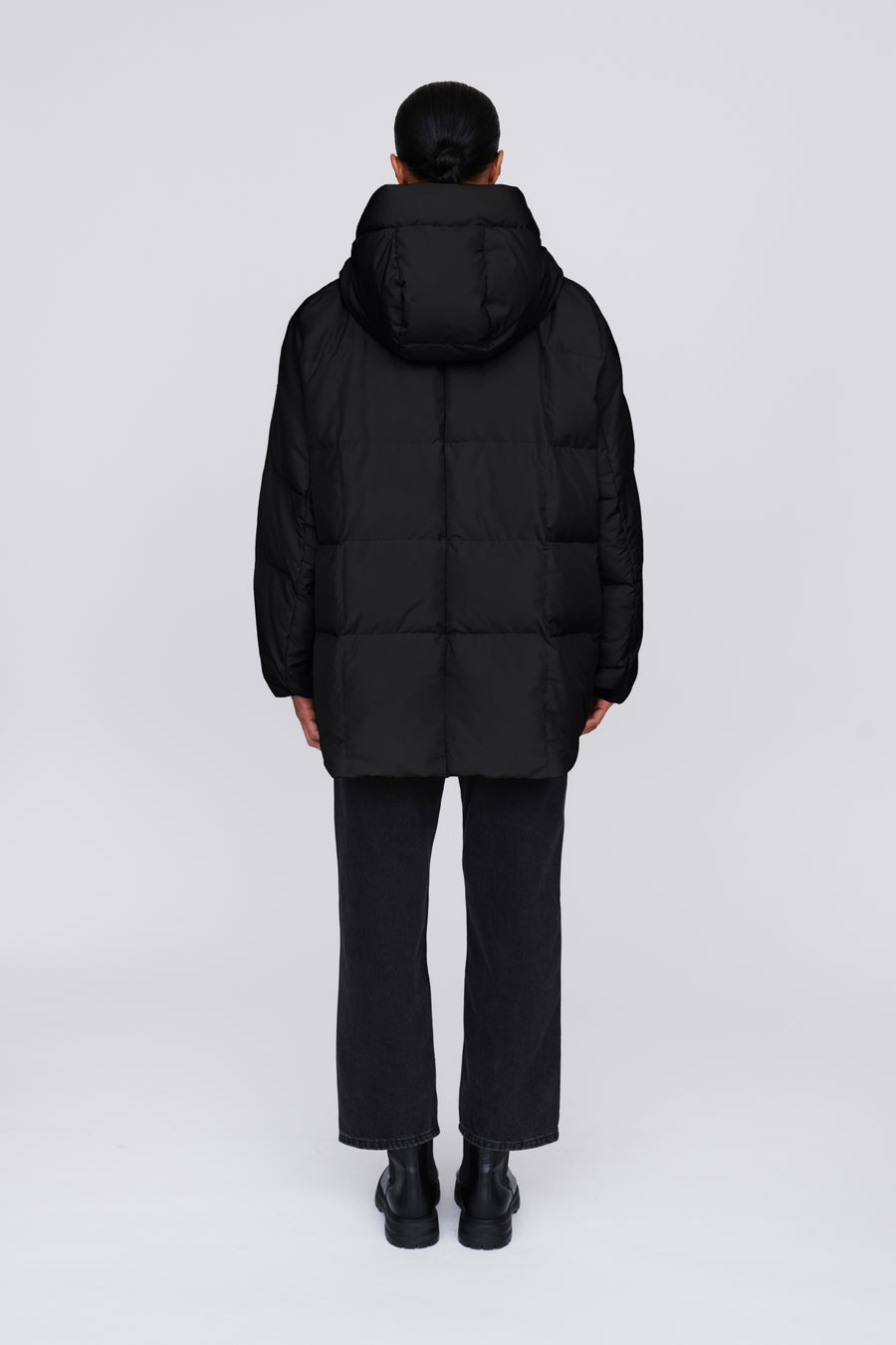 SWISS WASTE JACKET (unisex) – mid, black