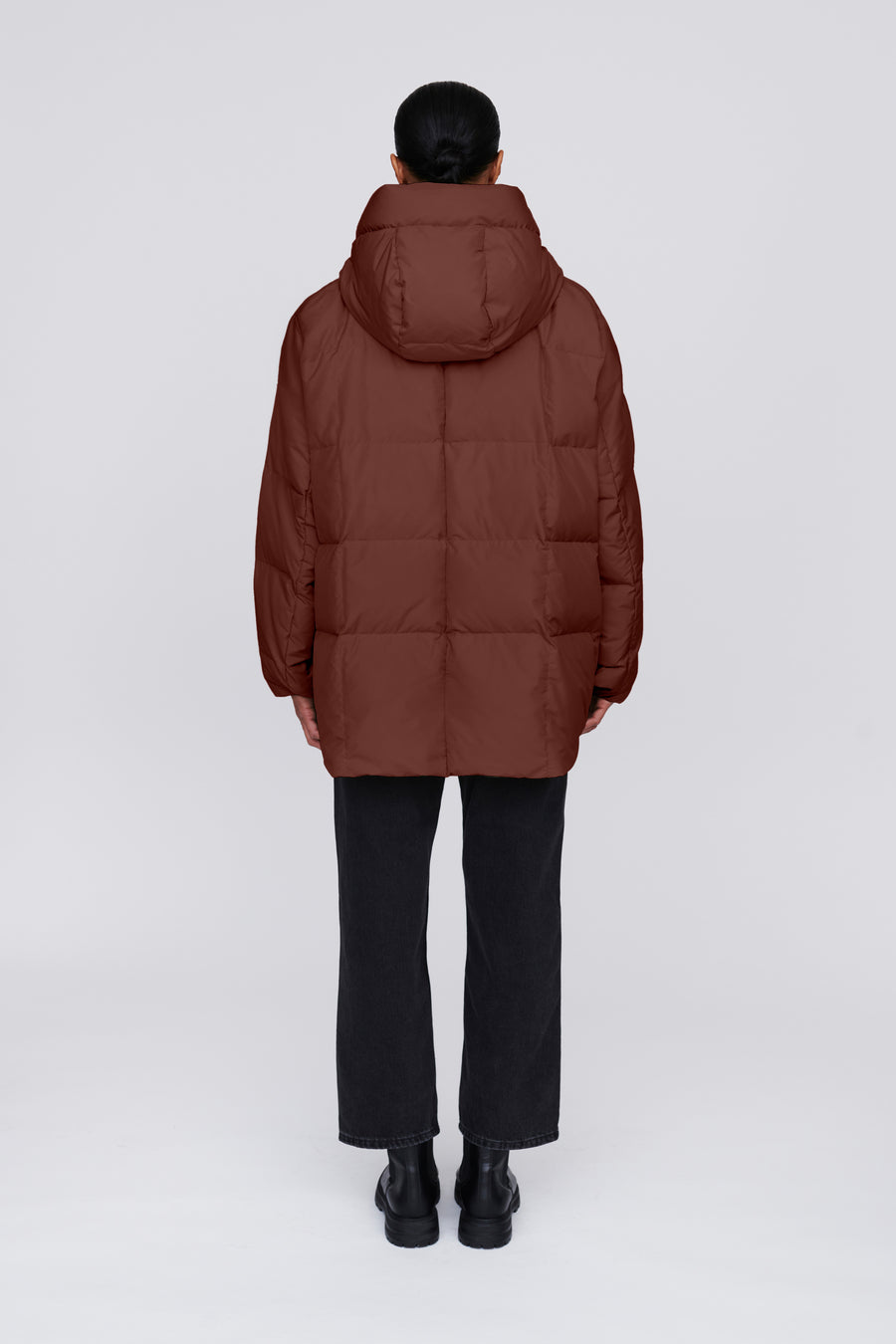 SWISS WASTE JACKET (unisex) – mid, maroon