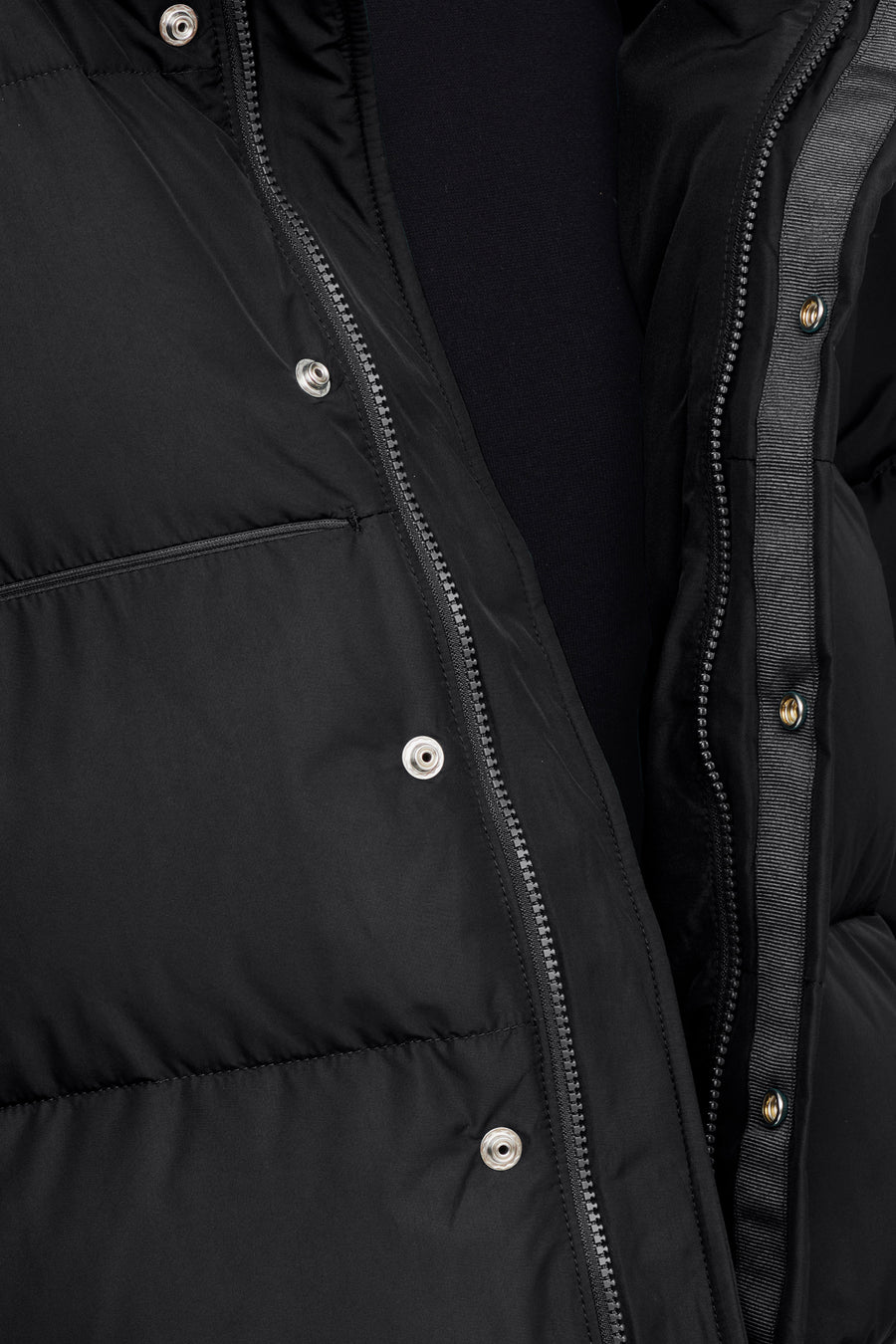 SWISS WASTE JACKET (unisex) – cropped, black