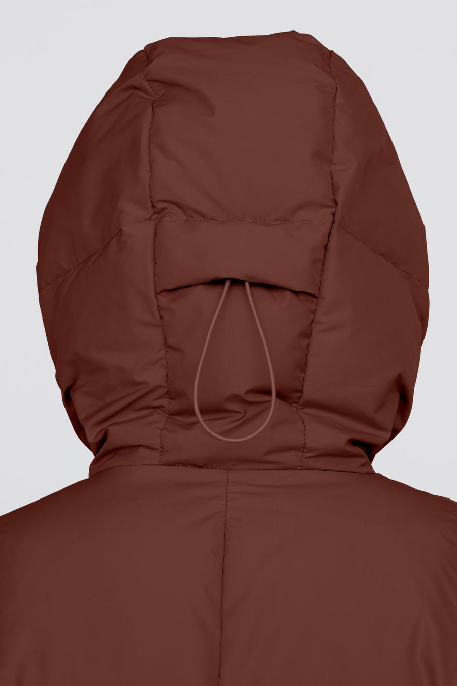 SWISS WASTE JACKET (unisex) – mid, maroon