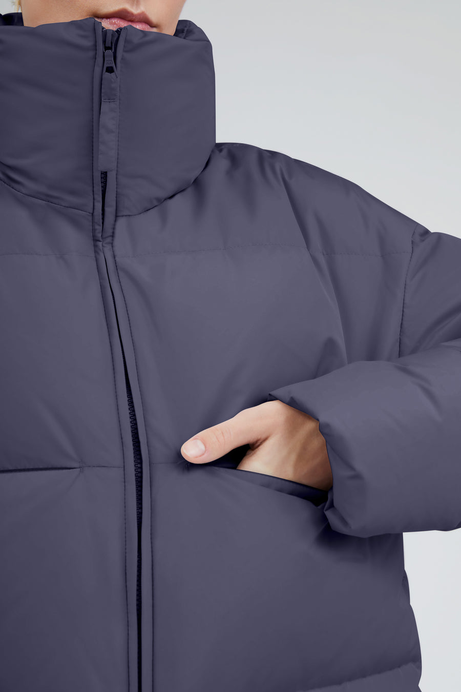 SWISS WASTE JACKET (unisex) – short, comet