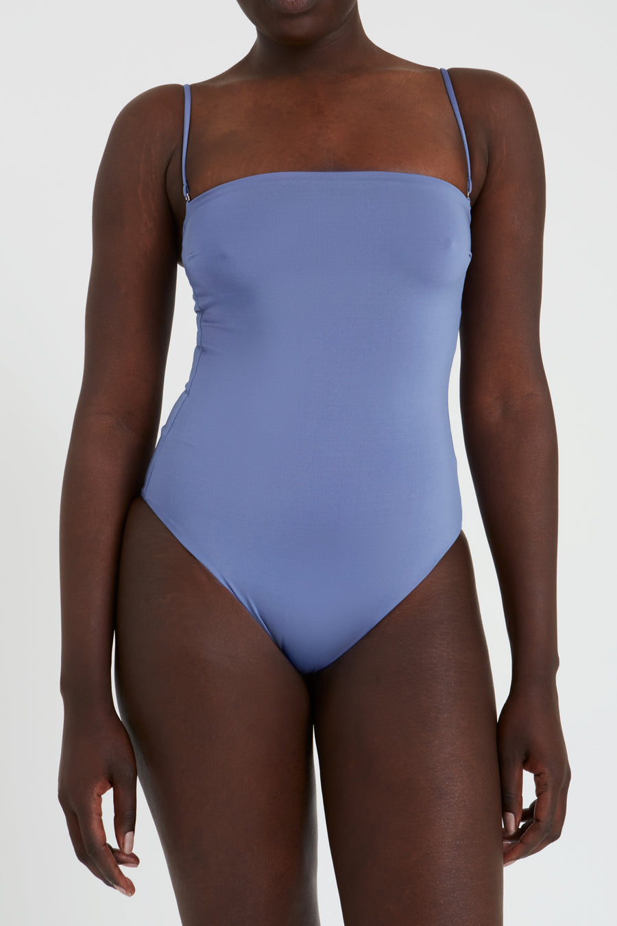 Swimsuit – bandeau, blue